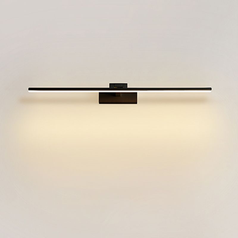 Modern Minimalist Style Linear Wall Mounted Vanity Lights Aluminum Vanity Wall Sconce for Bathroom