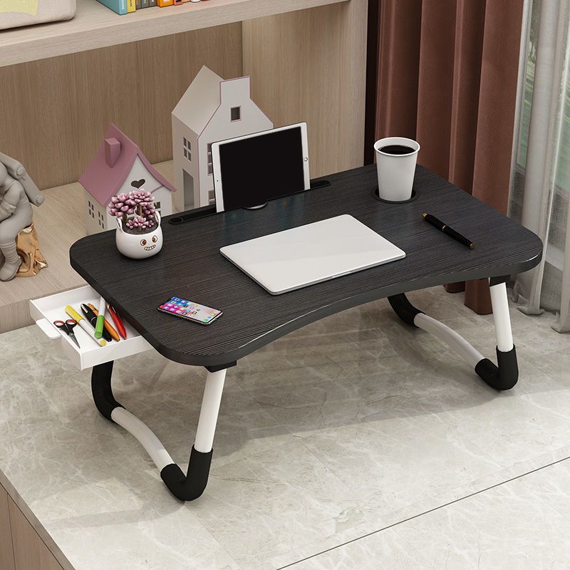 Rectangular Shaped Office Laptop Table Reversible Multiple Colors Writing Desk for Home