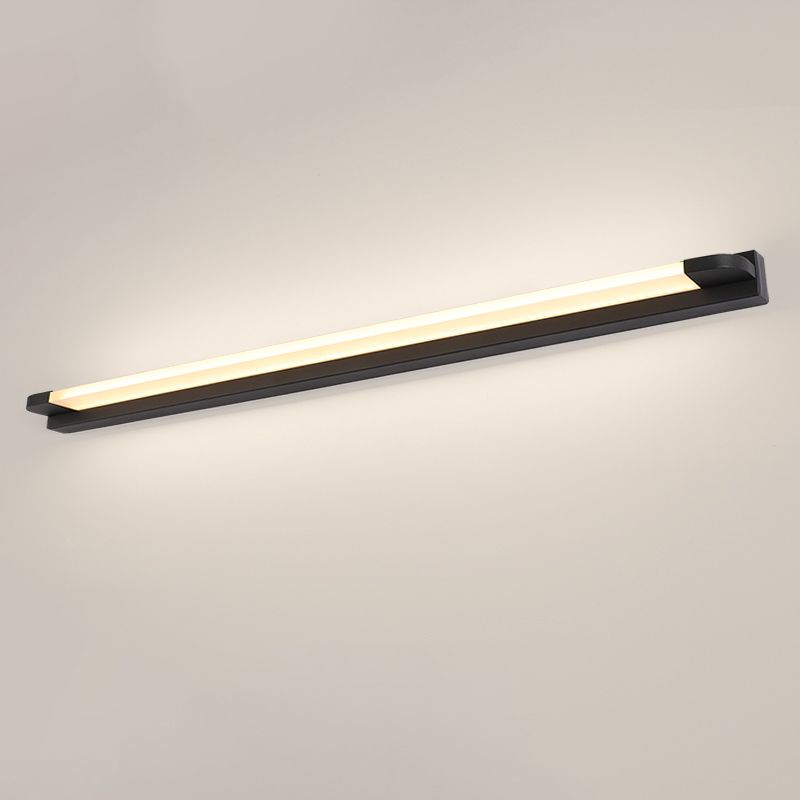 Modern Minimalist Style Linear Wall Mounted Vanity Lights Metal Vanity Lamp for Bathroom