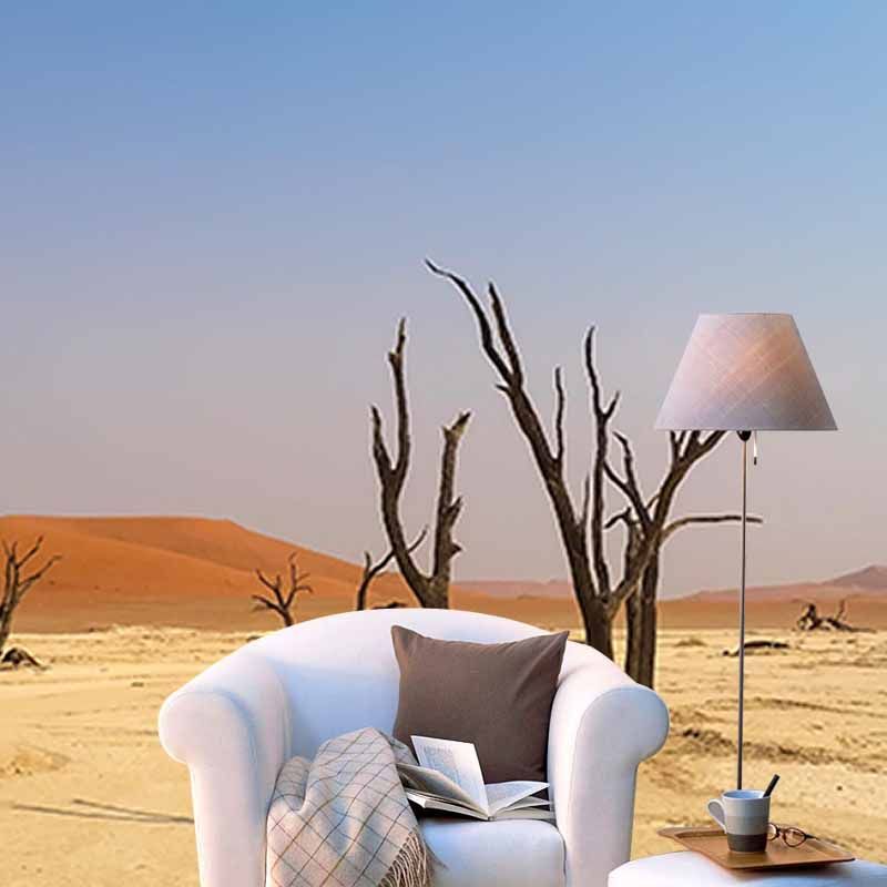 Desert Decorative Photography Wallpaper Living Room Wall Mural