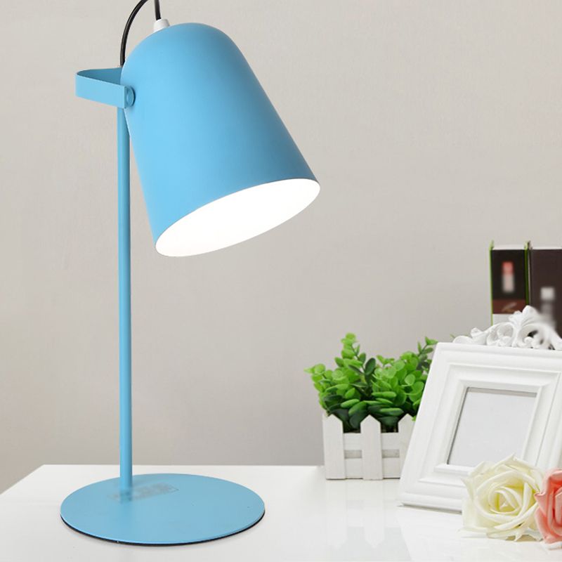 Nordic Style Macaron Table Lamp Modern Style Desk Light for Study Children's Room