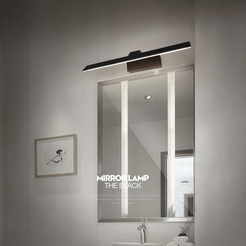 Moderna pared LED mata de baño espejo espejo iluminación de tocador interior