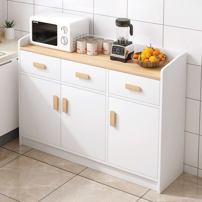 Modern Style Side Board Engineered Wood Drawers and Storage  Sideboard for Kitchen