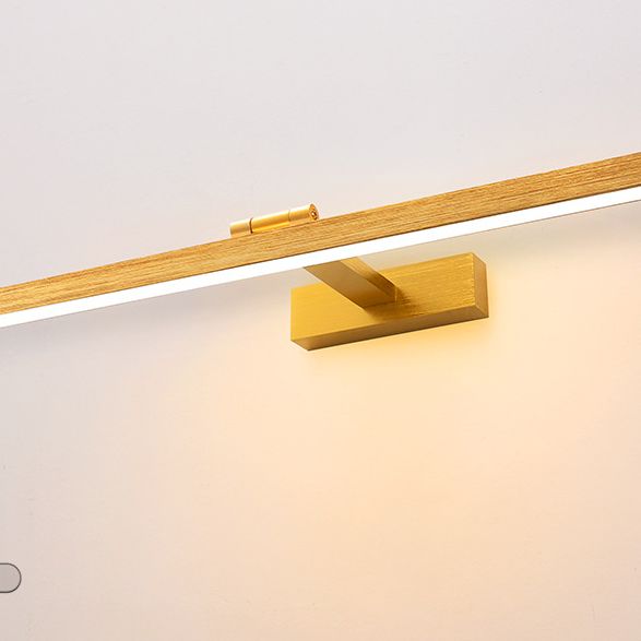 Accesorios de iluminación de tocador lineal de estilo minimalista nórdico.