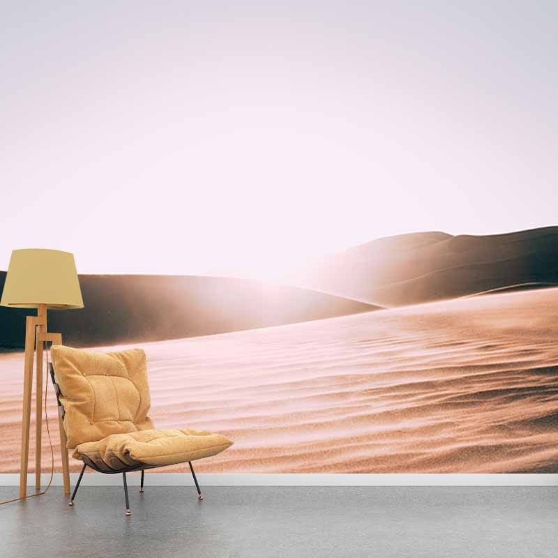 Decorative Photography Wall Mural Desert Living Room Mural Wallpaper