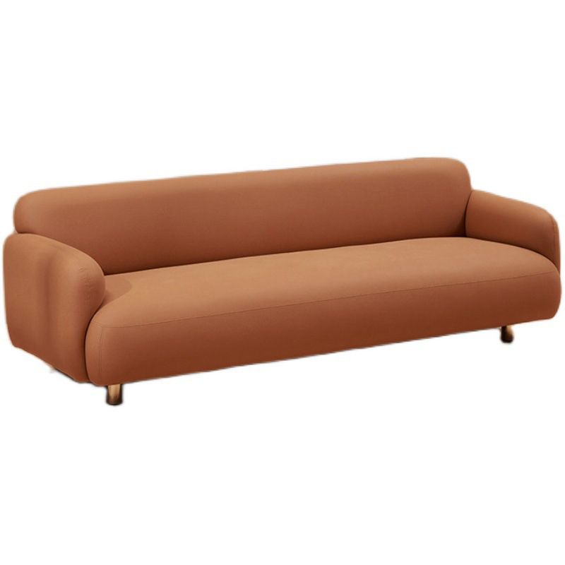 Gepolsterte Rückenlehne Schwamm gepolsterte Polster orange/orange/rauchig grau/off-weißes Sofa