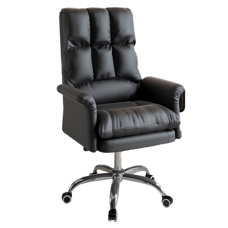 Faux Leather High Back Executive Chair Ergonomic Home Office Chair