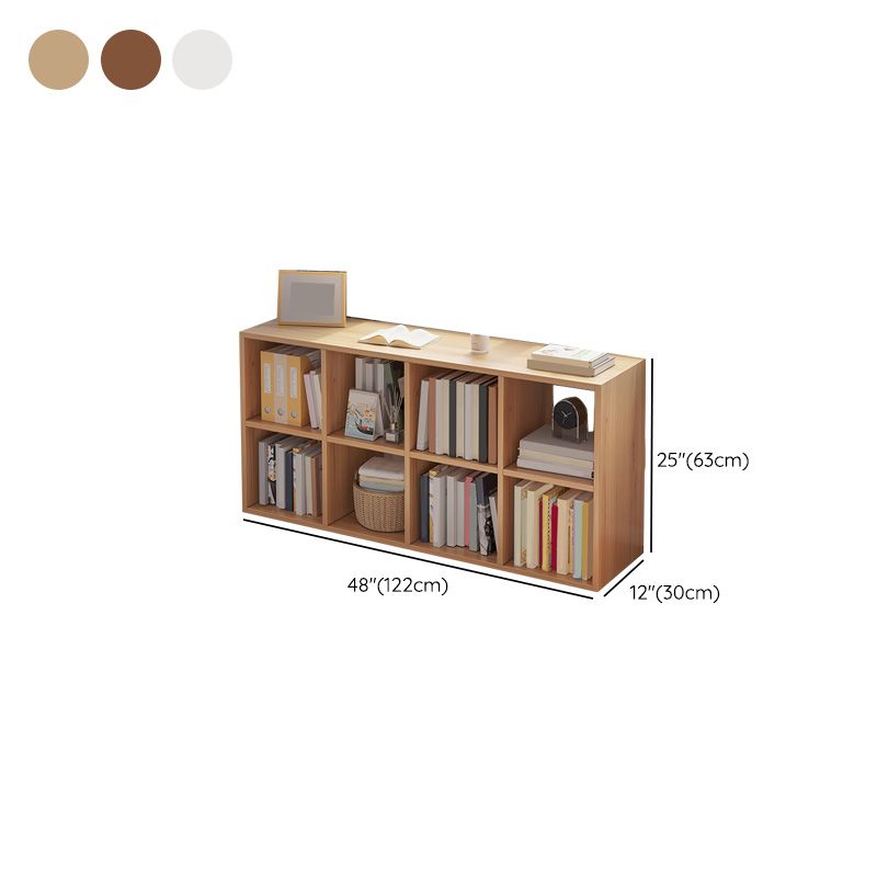 Wood Cubby Storage Bookcase Contemporary Children's Storage Bookcase