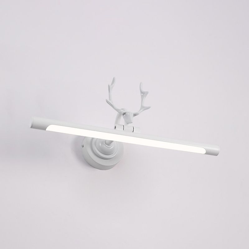 Lineaire ijdelheid verlichting Minimalistische metalen LED -wandlampen voor badkamer