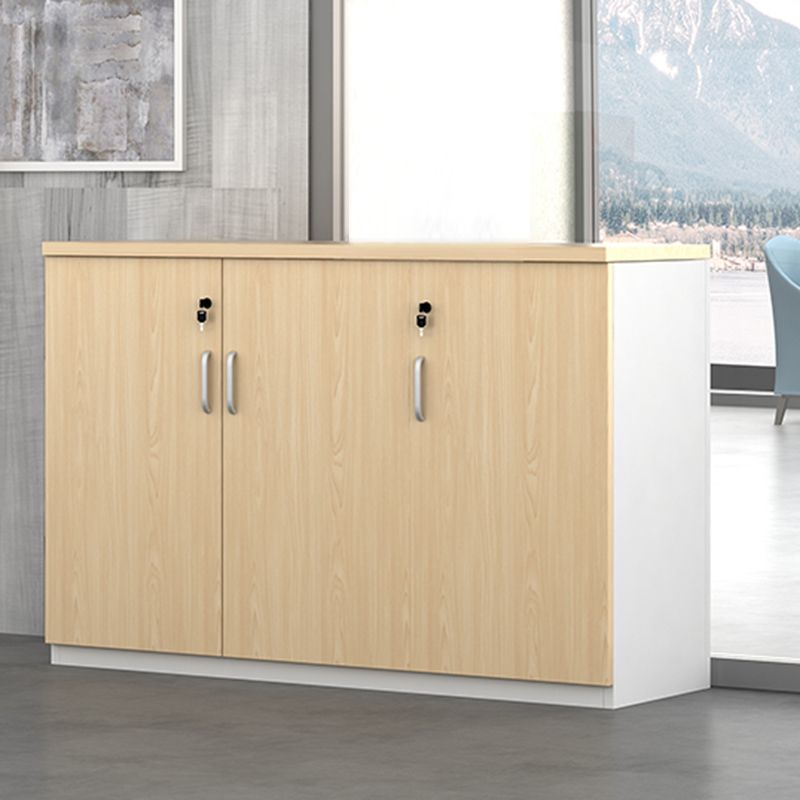 Modern Wood Cabinet Locking Drawers and Storage Lateral File Cabinet