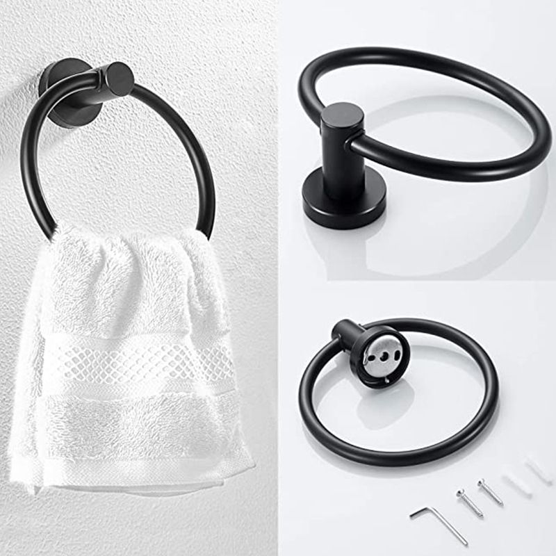 Traditional Bathroom Hardware Accessory Kit Towel Ring/Robe Hooks/ Towel Bar