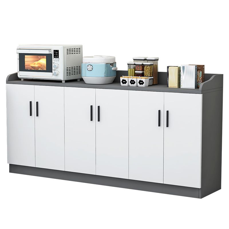 Modern Sideboard Cabinet Engineered Wood Adjustable Shelving Sideboard