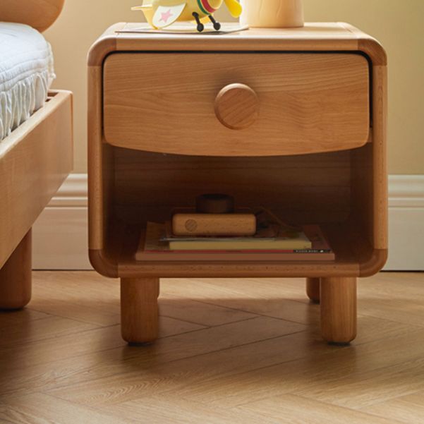 Wooden Bedside Table for Nursery Modern & Contemporary Kids Nightstand