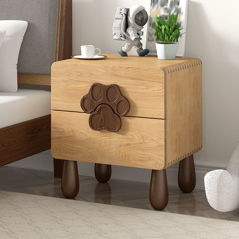 Brown Bedside Table for Nursery Modern & Contemporary Bedside Table for Nursery