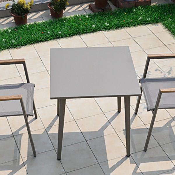 Contemporary Stone Dining Table Water Resistant Dining Table