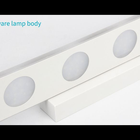 Accesorios de iluminación de pared geométrica acrílica Minimalismo Luz de montaje de pared LED en blanco