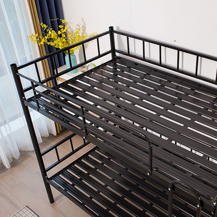 Scandinavian Iron with Guardrail Headboard No Theme Standard Bed