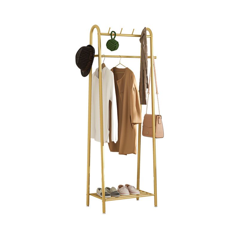 Gorgeous Coat Hanger Coat Hooks Metal Coat Rack with Storage Shelving