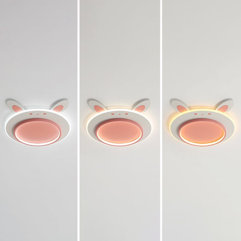 LED Ceiling Mount Light Children Ceiling Light with Acrylic Shade for Kid's Room