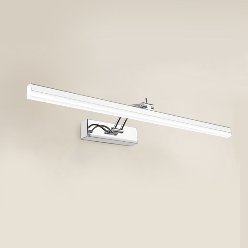 Vanity Light Contemporary Simple Linear Mirror Lighting Fixtures pour salle de bain