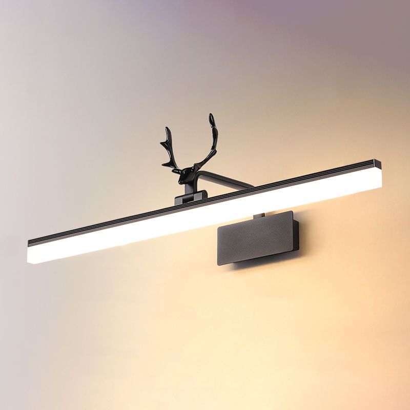 Metal Wall Lighting Fixture Minimalist LED Wall Mount Light Fixture for Bathroom