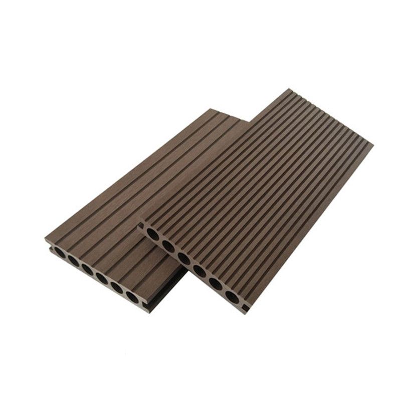 Wire brushed Hardwood Deck Tiles Engineered Flooring Planks for Patio