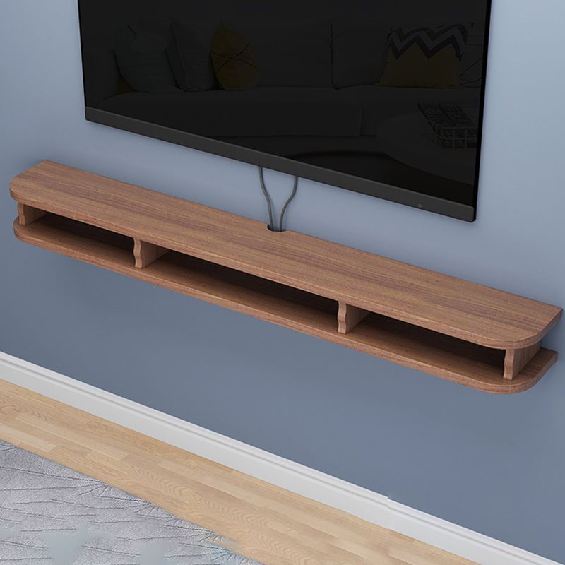 Modern Style Wood TV Stand Floating Cable Management TV Console