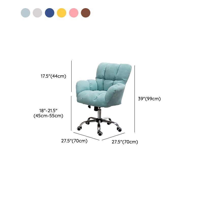 Modern Armless Chair Tilt Mechanism No Distressing Ergonomic Slide Chair