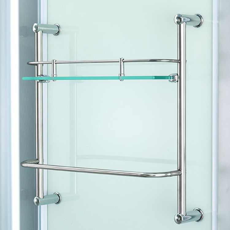 Modern Rectangle Shower Stall Tempered Framed Shower Stall for Bathroom