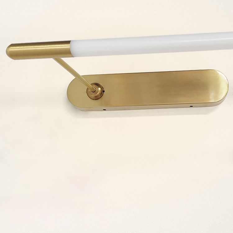 Linear LED Vanity Wall Light in Modern Simplicity Metal Wall Lamp with Acrylic Shade