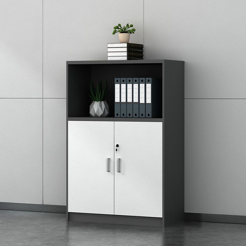 Engineered Wood Vertical Filing Cabinet Contemporary File Cabinet