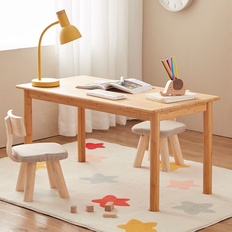 Writing Kids Desk and Chair Modern 19.7" H Bedroom Child Desk