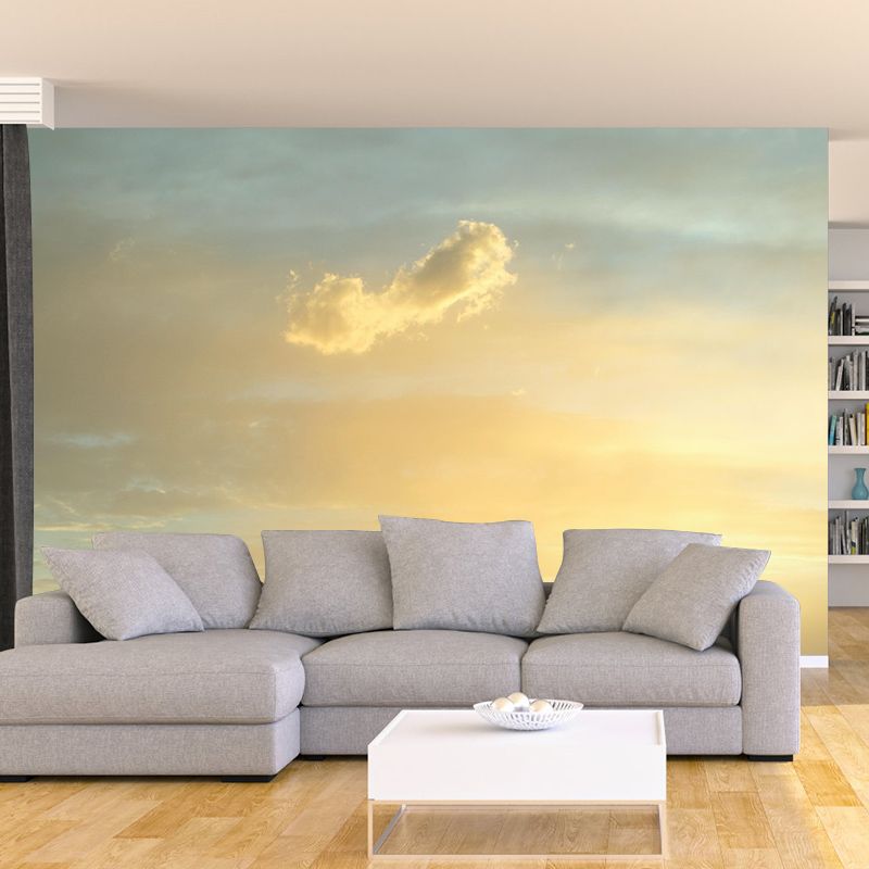 Photography Mildew Resistant Wallpaper Decorative Sky Wall Mural