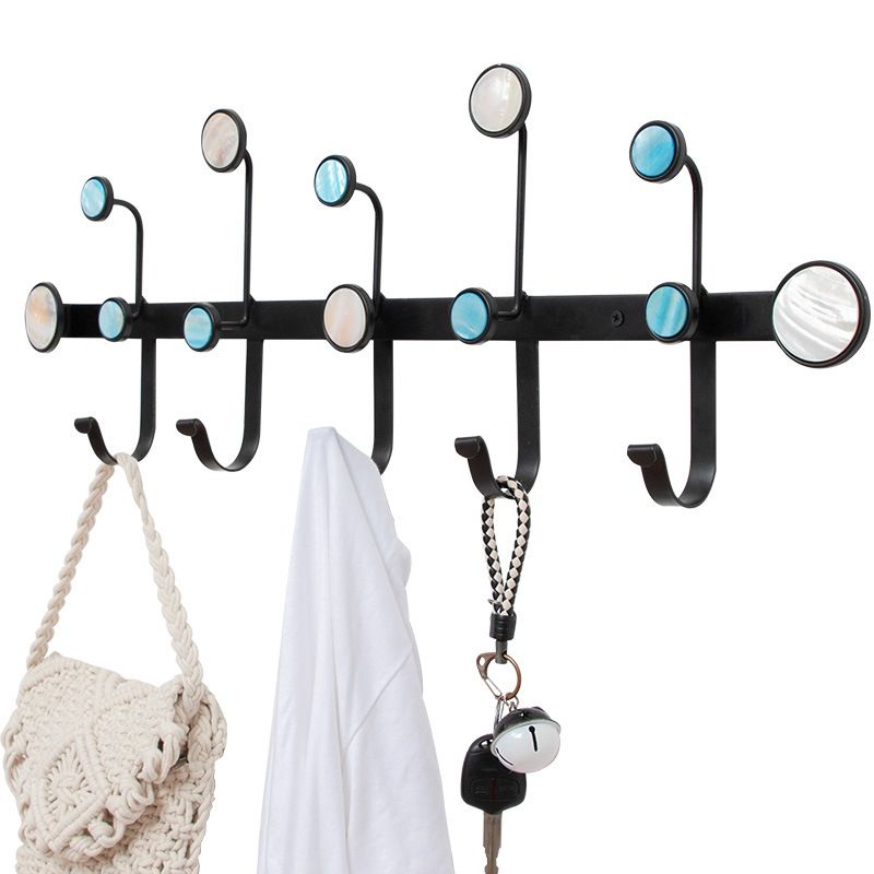 Metal Coat Rack Modern Style Simple Home Wall Hanging Coat Rack