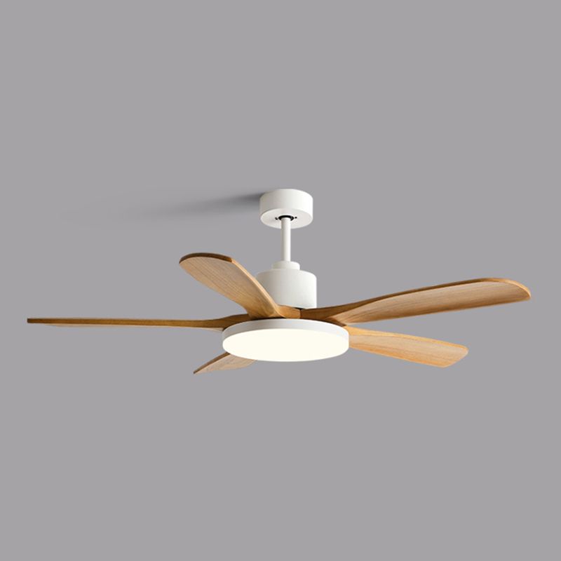 Metal Fan Shape Ceiling Fan Kid Style Single Light Ceiling Mount Fans Fixture