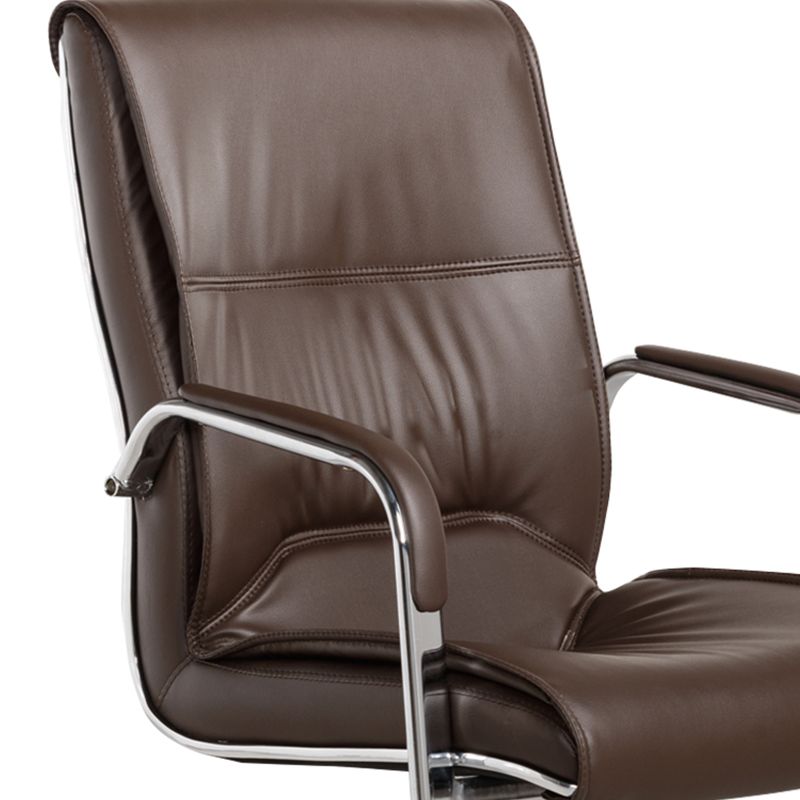 Modern Computer Faux Leather Chair Ergonomic Office Chair with Upholstered