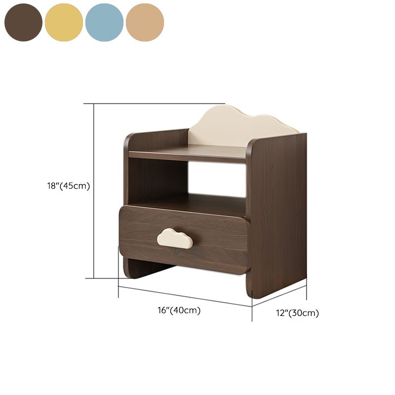 Wooden Bedside Table for Nursery Solid Wood Bedside Table for Nursery