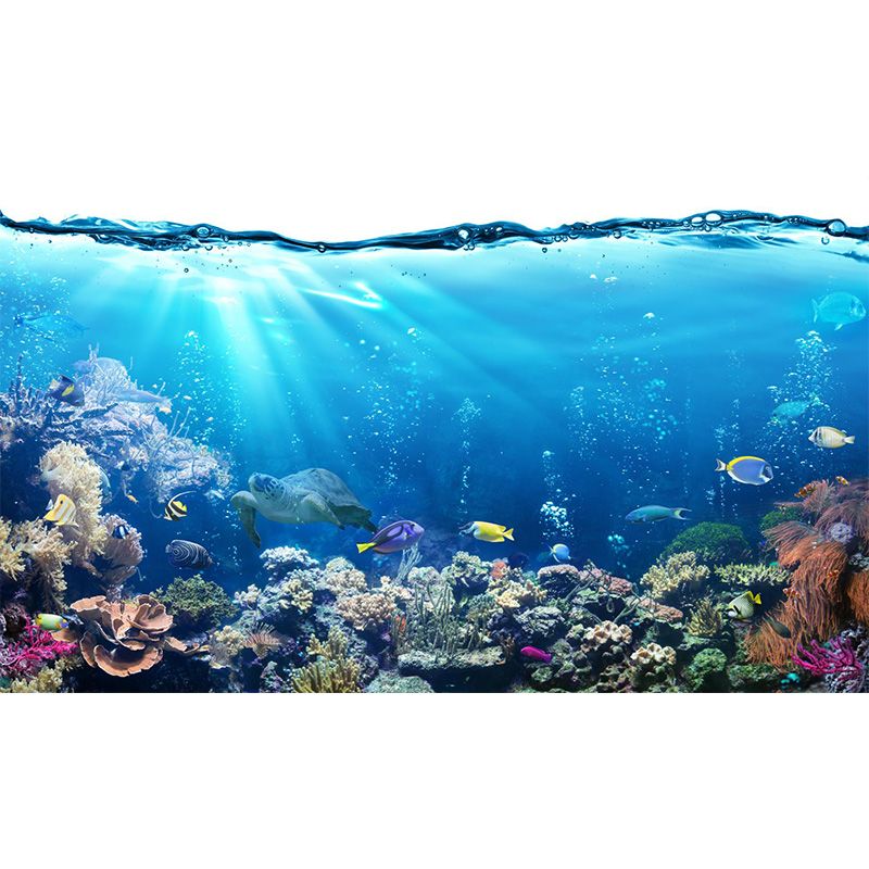 Stunning Underwater World Mural Child Bedroom Seascape Wall Art, Made to Measure
