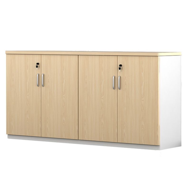 Lateral File Cabinet Wood Locking File Cabinet with Storage Shelves