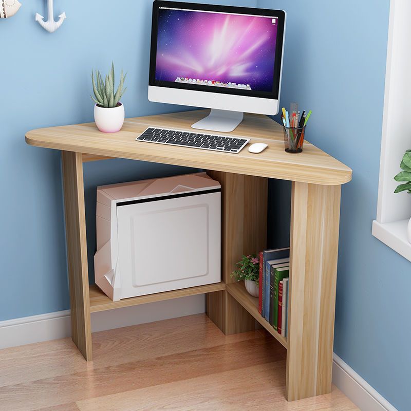 29-Inch Modern & Contemporary Writing Desk Bedroom Pedestal Wood Corner Desk