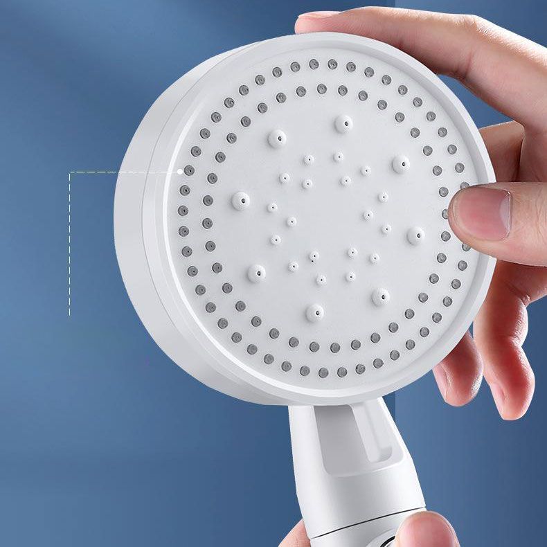 Contemporary Shower Head Combo Handheld Shower Head Plastic Wall-Mount Shower Combo