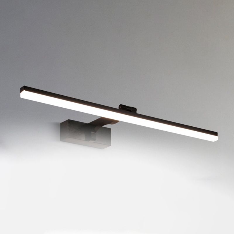 Contemporary Vanity Lights Streamlined LED Wall Light Fixtures for Bathroom