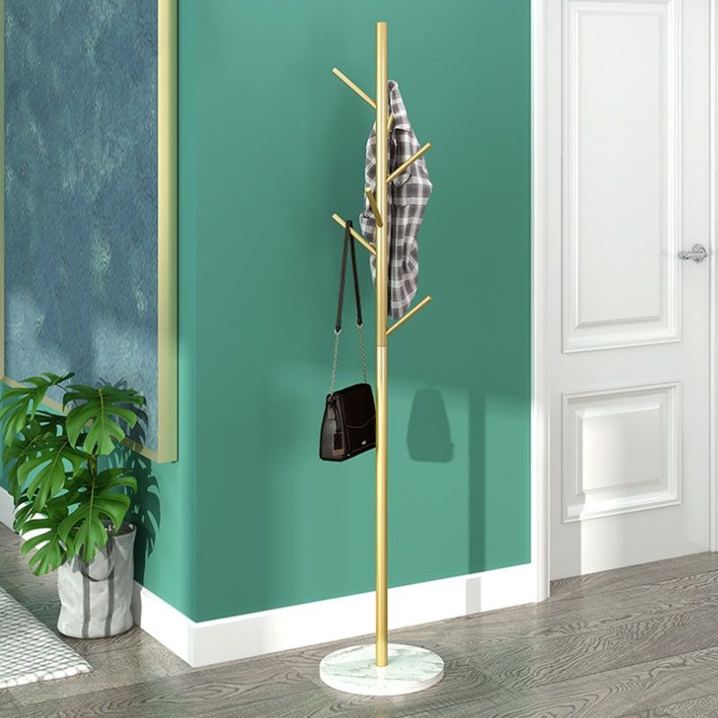 Light Luxury Entryway Kit Free Standing Coat Hanger with Coat Hooks