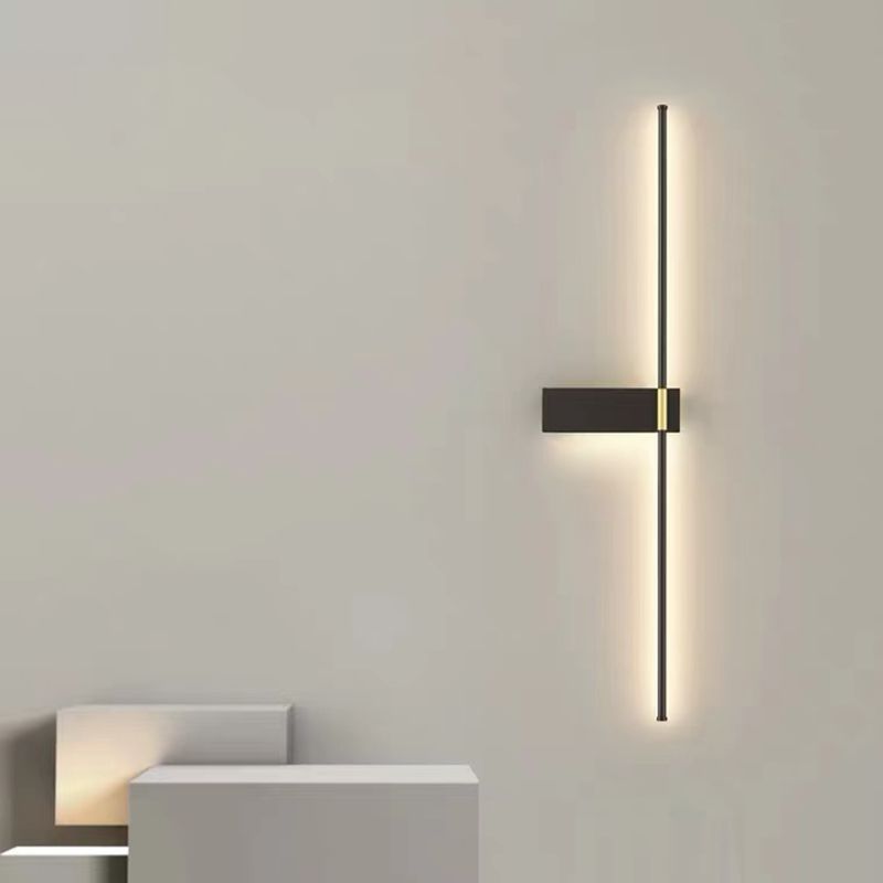 Simple Modern Style Vanity Lamp Line Vanity Wall Sconce for Bathroom