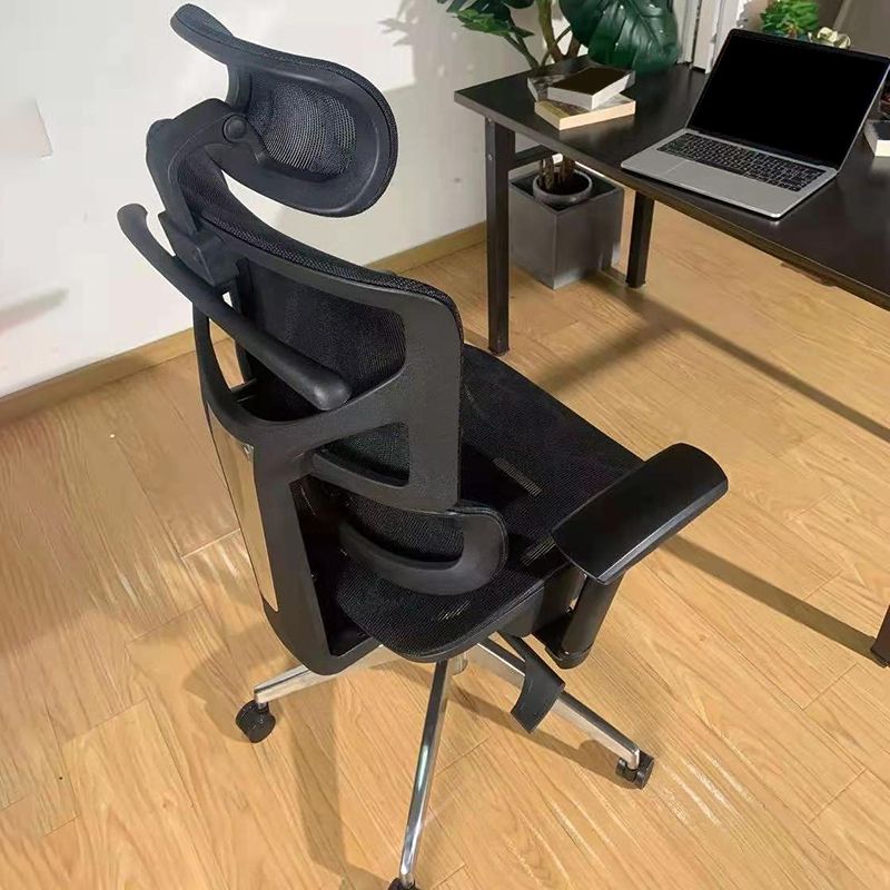 Modern Desk Chair Mesh Computer Chair High-Back Adjustable Chair with Wheels