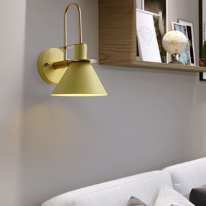 Industrial Colorful Vanity Light Simple Wall Light Sconce for Washroom