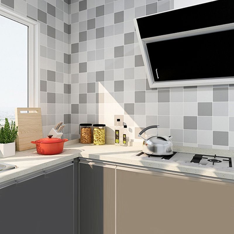 Modern Backsplash Tile Smooth Peel and Stick Wall Tile for Kitchen