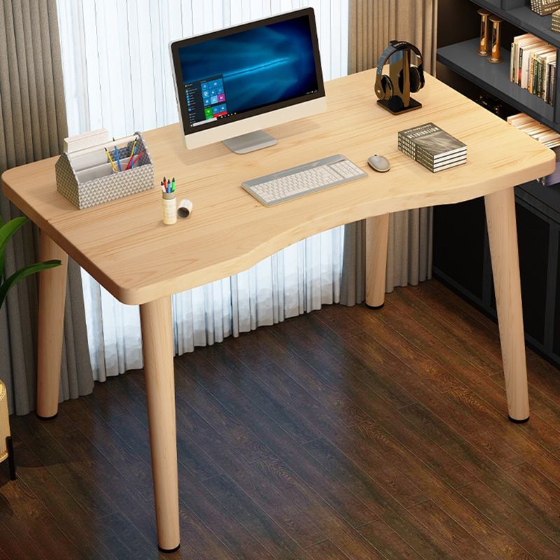 Modern Home Bedroom Writing Desk Freeform Artificial Wood Office Desk