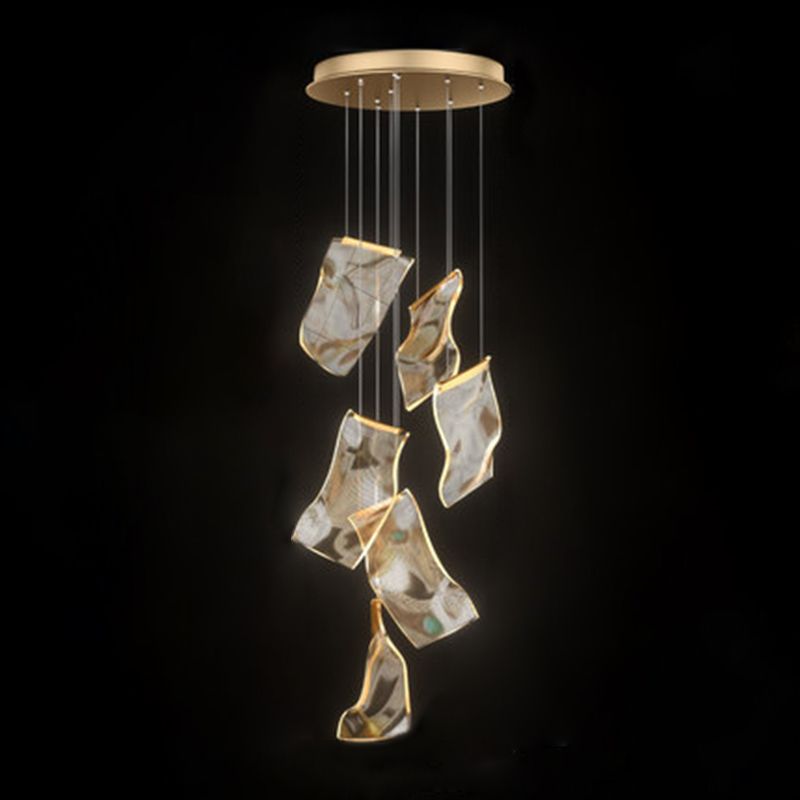 Nordic Light Extravagant Style Hanging Light Fixtures Acrylic Hanging Lamp