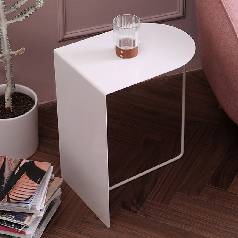 Modern Shelving Bedside Cabinet Metal Nightstand, 16"L X 12"W X 20"H